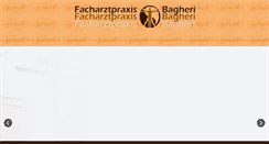 Desktop Screenshot of facharztpraxis-bagheri.de