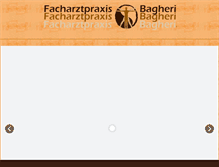Tablet Screenshot of facharztpraxis-bagheri.de